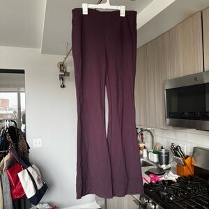 Halara High Waisted Back Pocket Stretchy Flare Pants Size L Tall